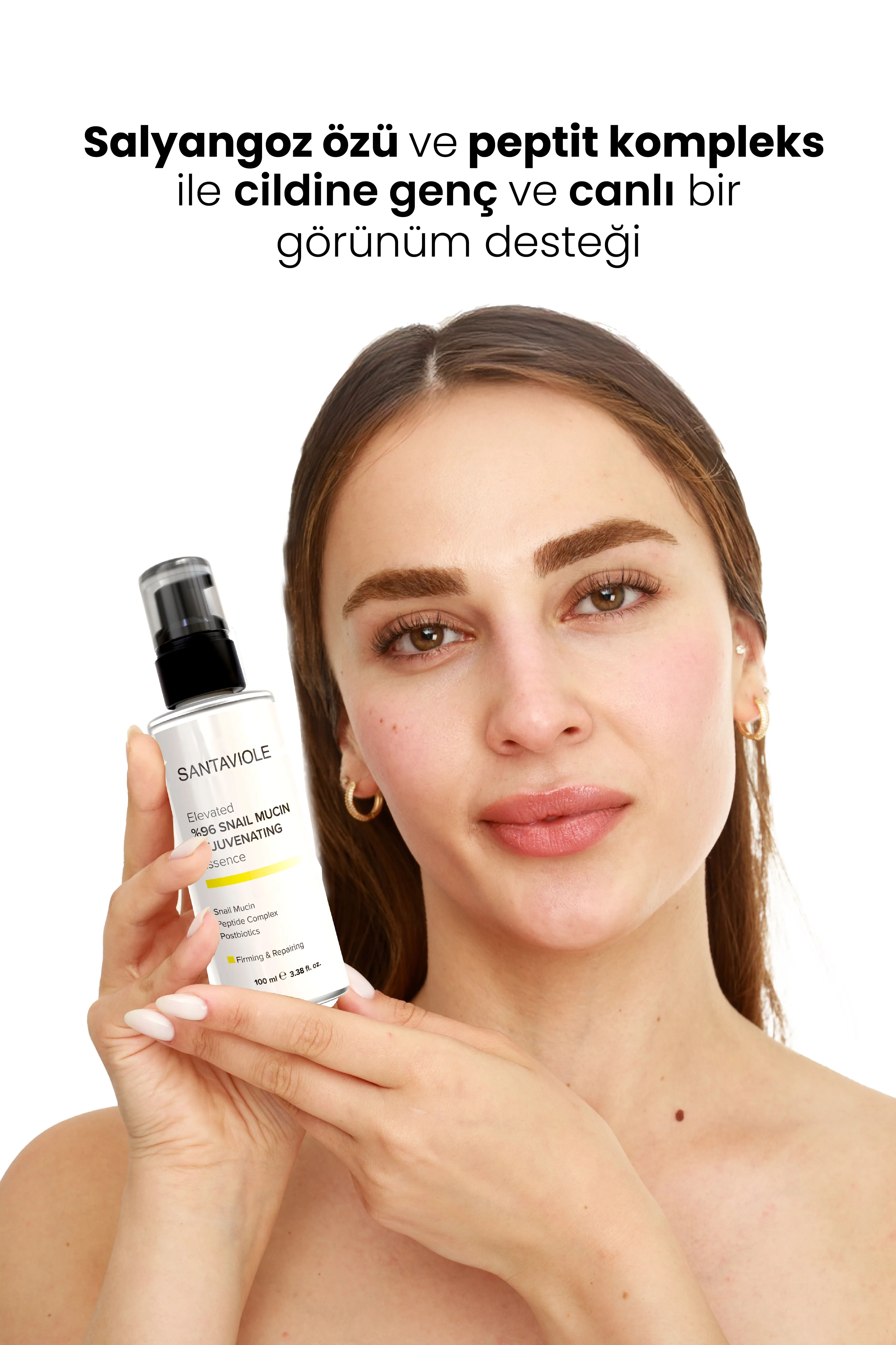 Yükseltilmiş %96 Salyangoz Özlü Gençleştirici Tonik