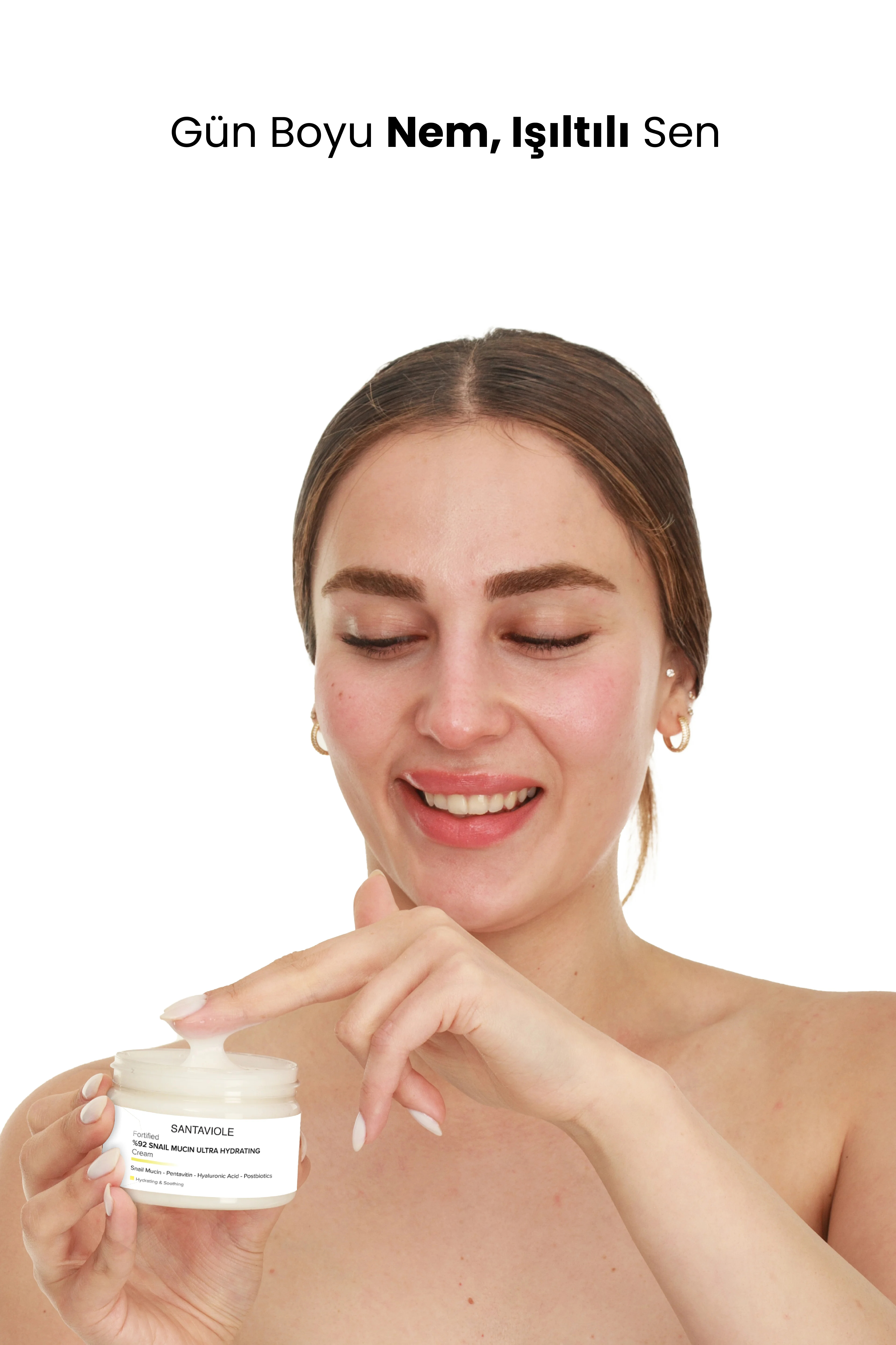 Güçlendirilmiş %92 Salyangoz Özlü Yoğun Nemlendirici Krem 