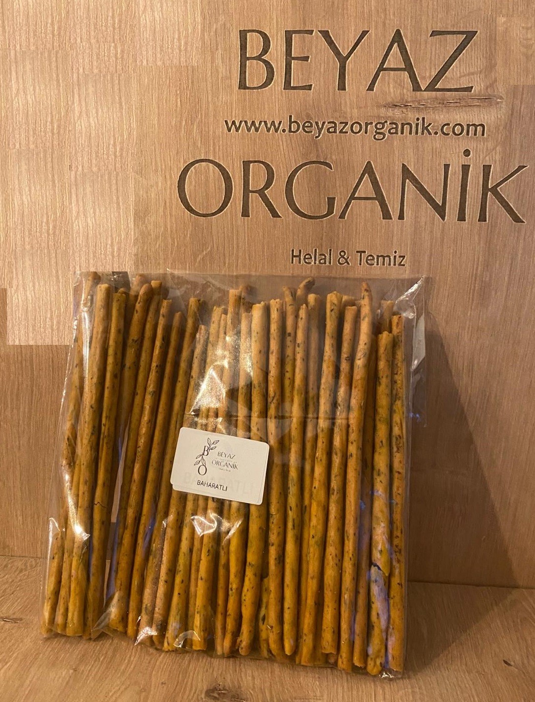 BAHARATLI TAM BUĞDAY İNCE GALETA 250 Gr ( Organik)