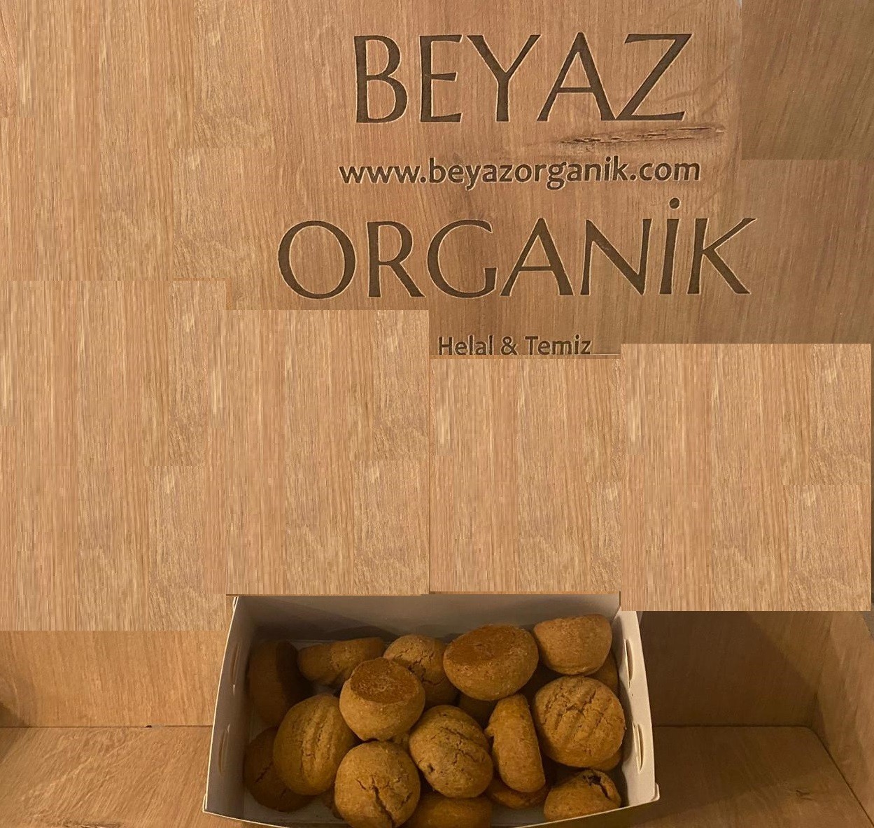 TARÇINLI ÜZÜMLÜ SİYEZ KURABİYE 250 Gram ( Organik)