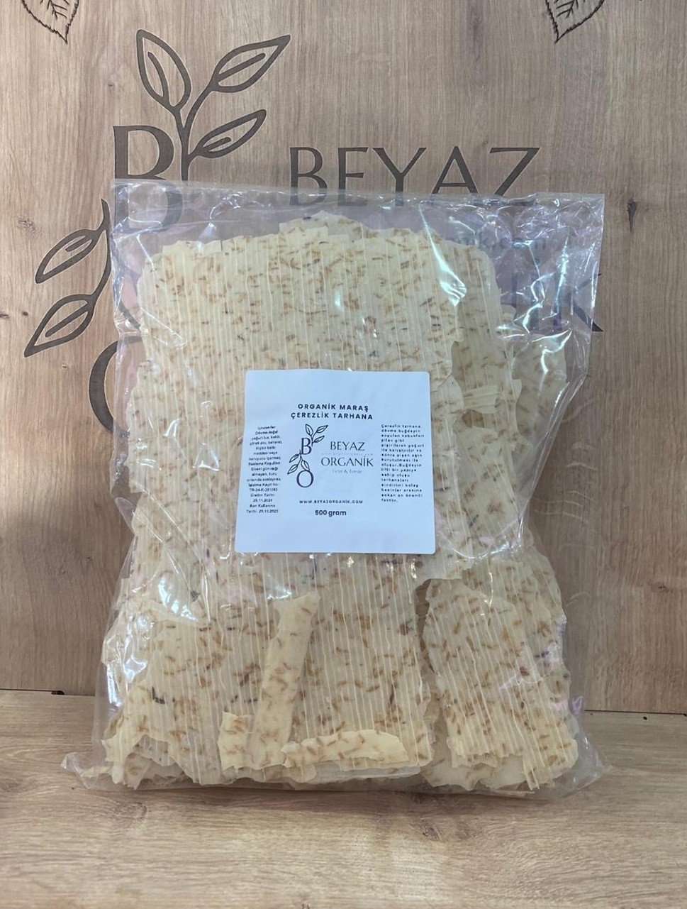 ÇEREZLİK DOĞAL EV TARHANASI 500 Gr ( Organik)