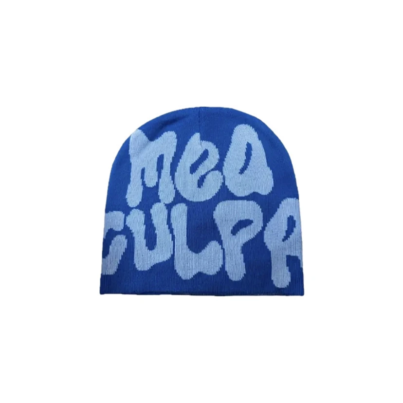 Mea Culpa  Y2k Bere - Koyu Mavi