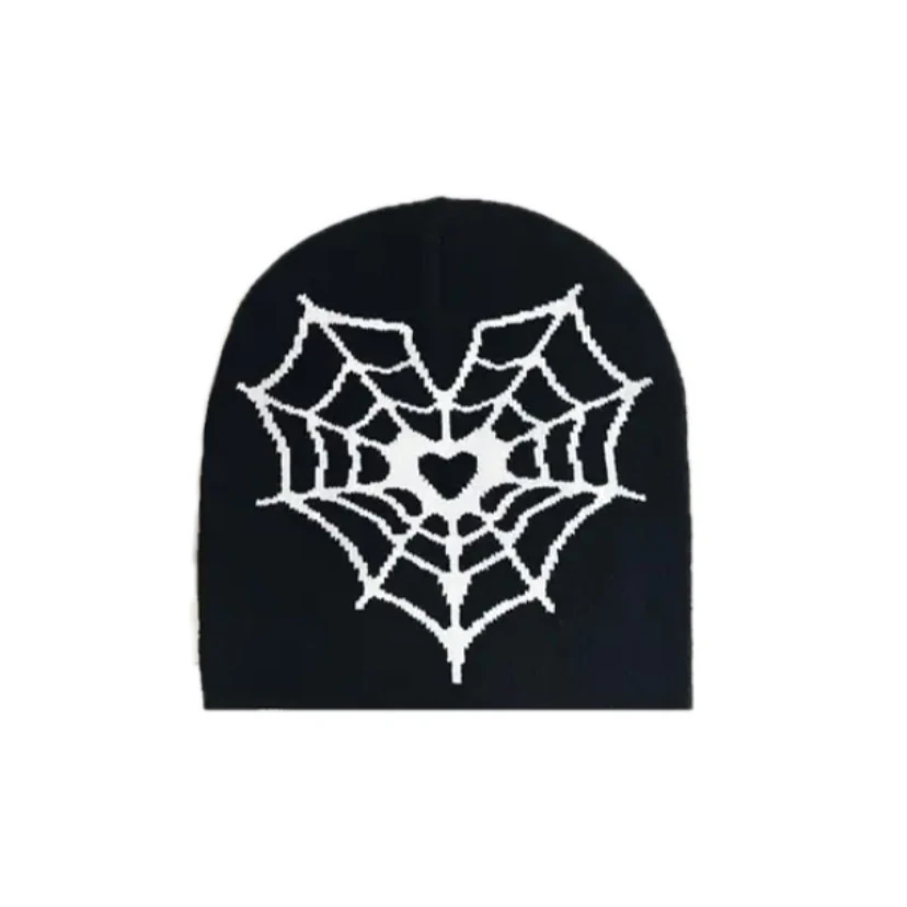 Örümcek Kalp Y2k Bere