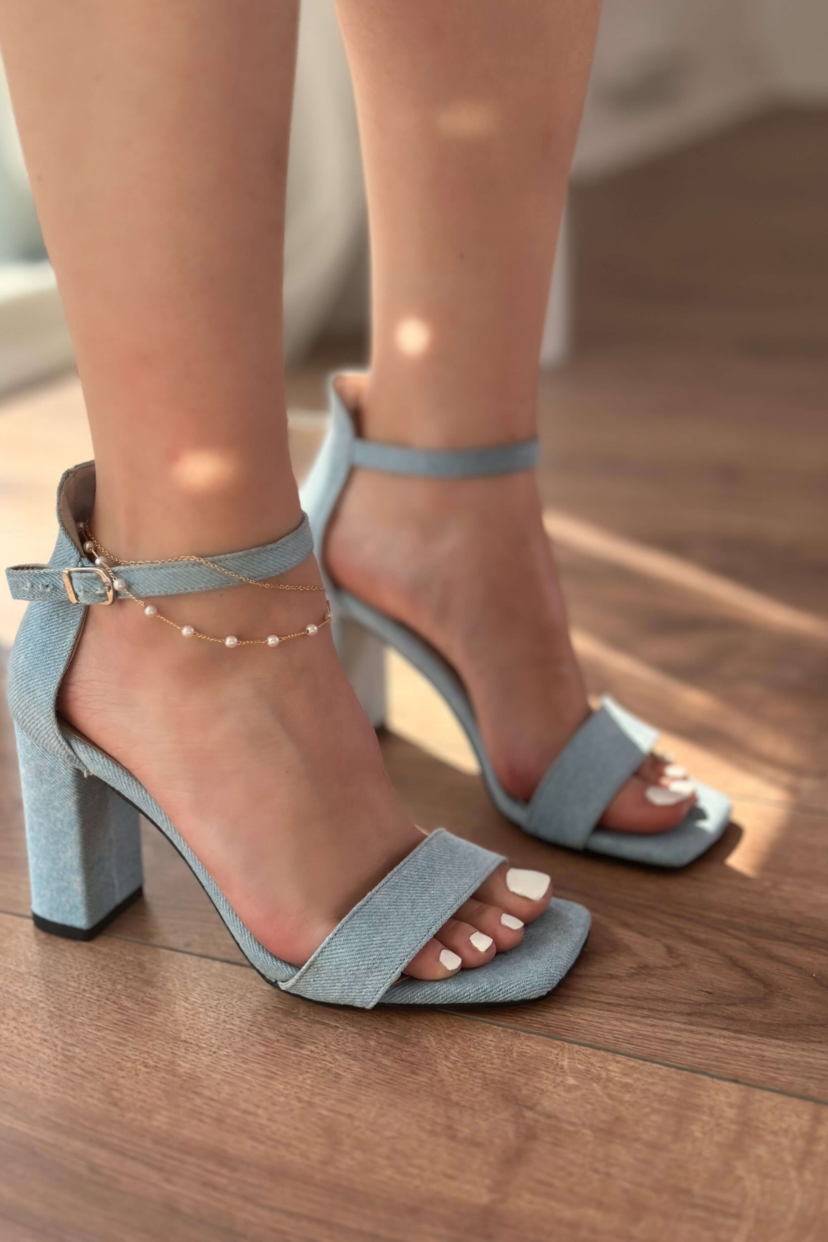 Orwils jeans female high heeled shoes