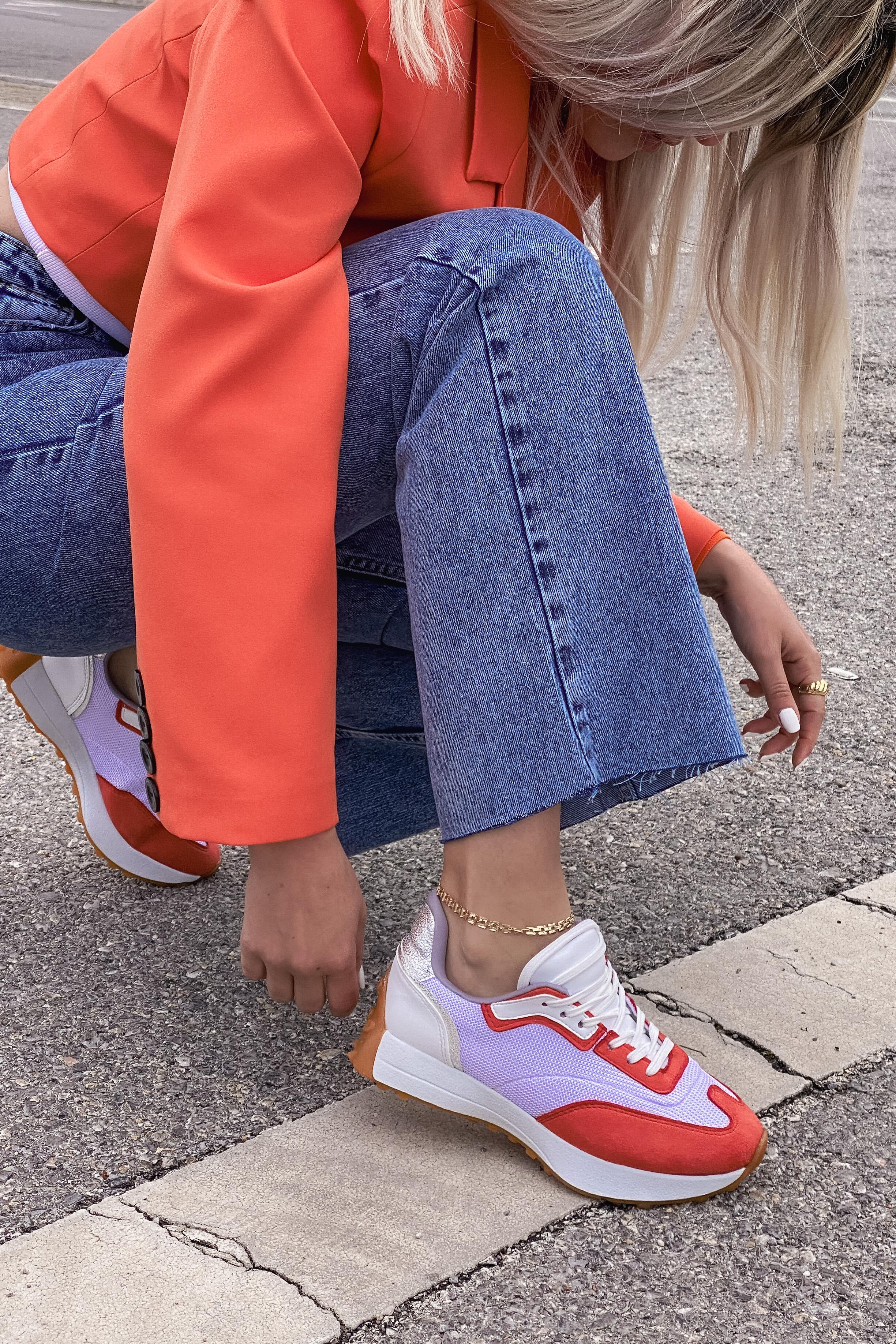 SUPLİN SERüet Sneakers Orange
