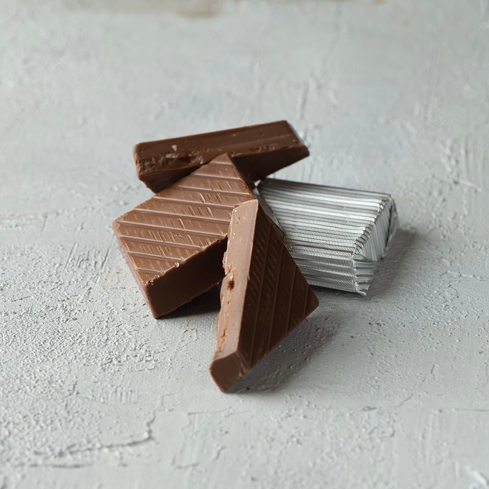 Silver Embossed High Square