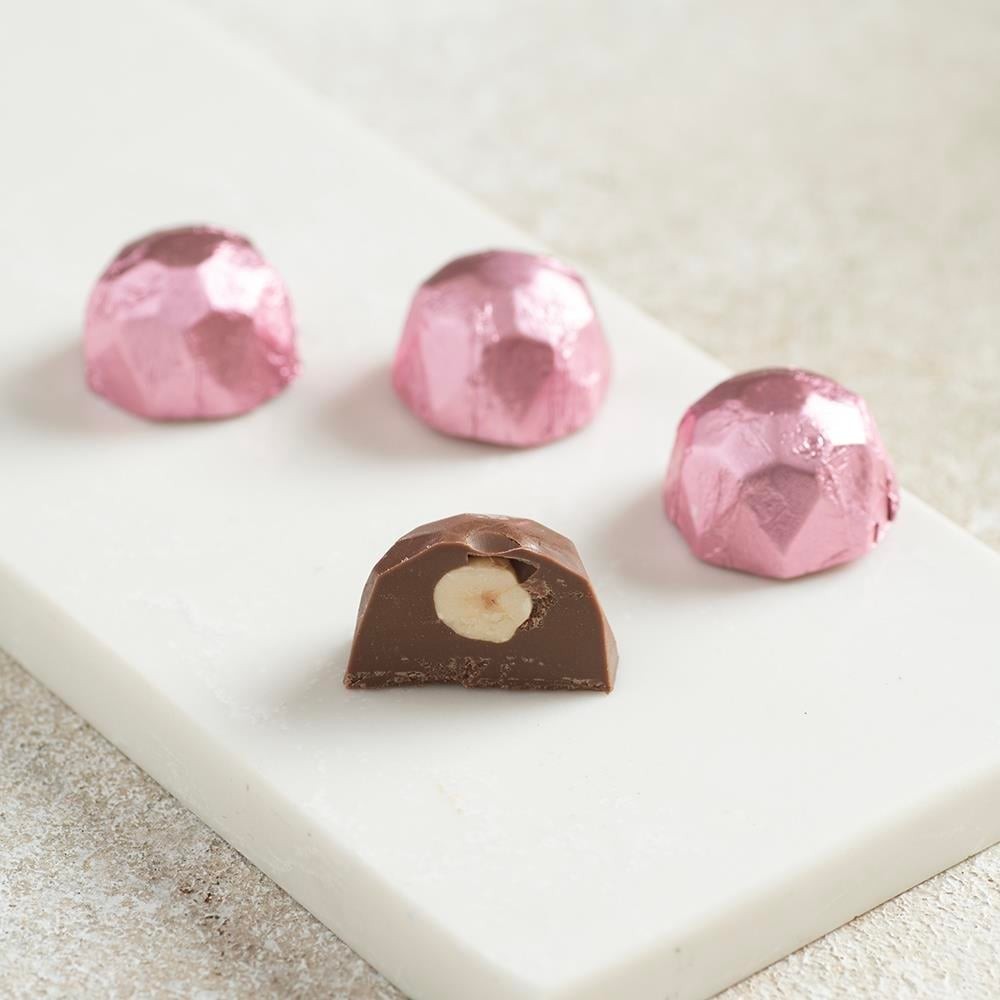 Pink Gilded Crystal