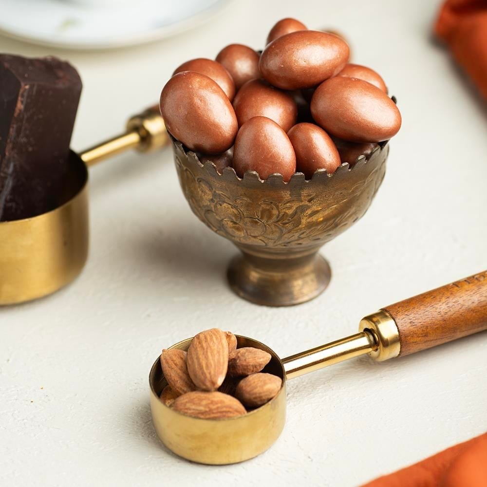 Bronz Renkli Badem Draje