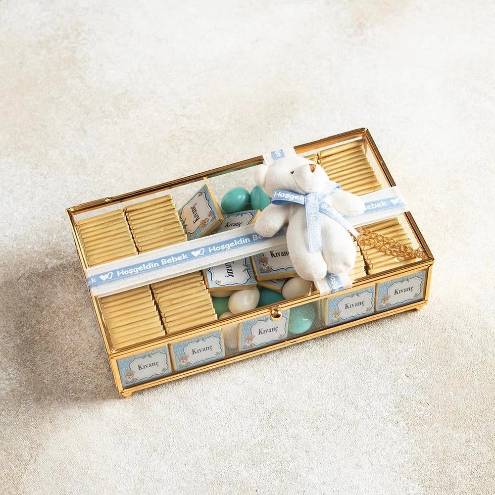 Glass Box Baby Boy Chocolate