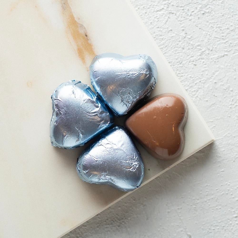 Blue Gilded Heart