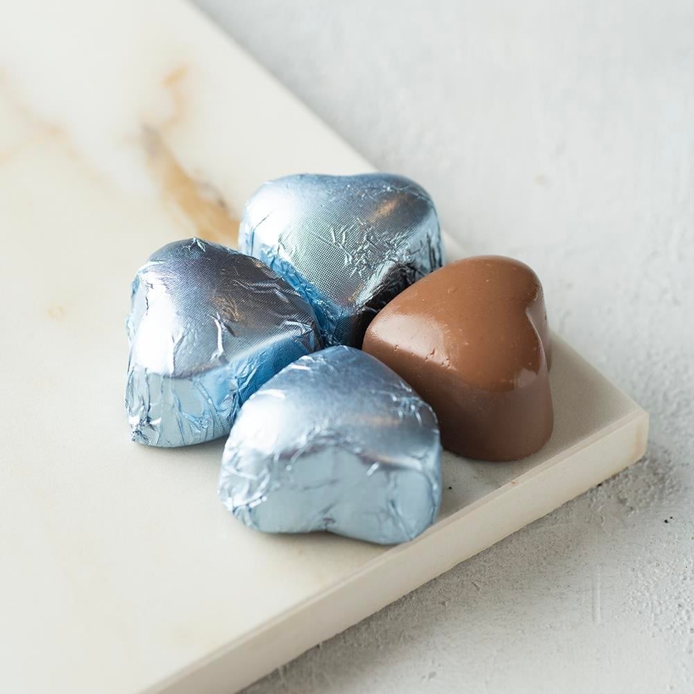 Blue Gilded Heart