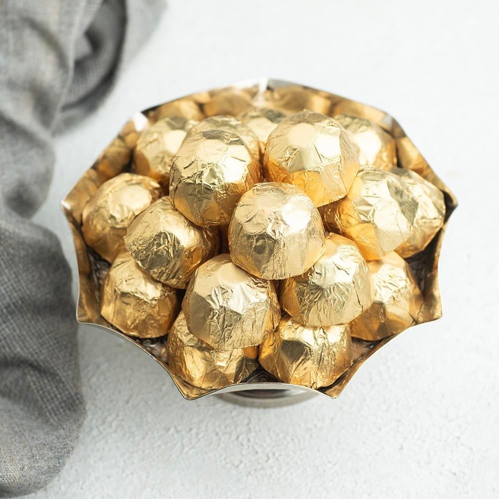 Gold Gilded Crystal