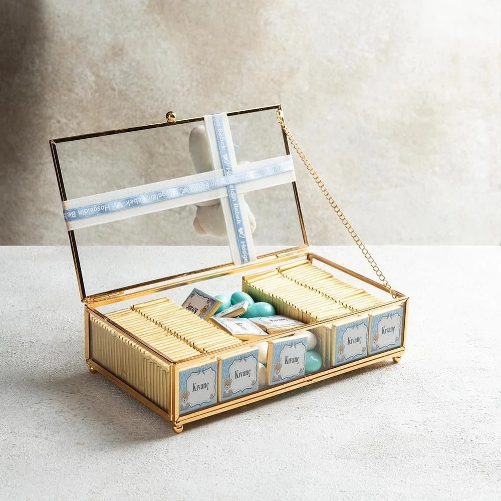 Glass Box Baby Boy Chocolate