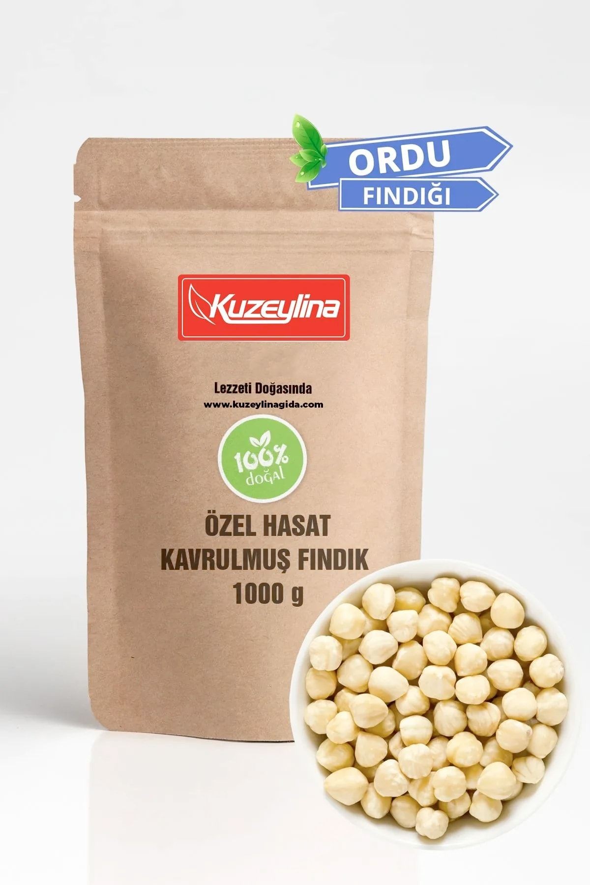 Kavrulmuş İri Fındık 1 kg - Özel Hasat Lüx Fındık