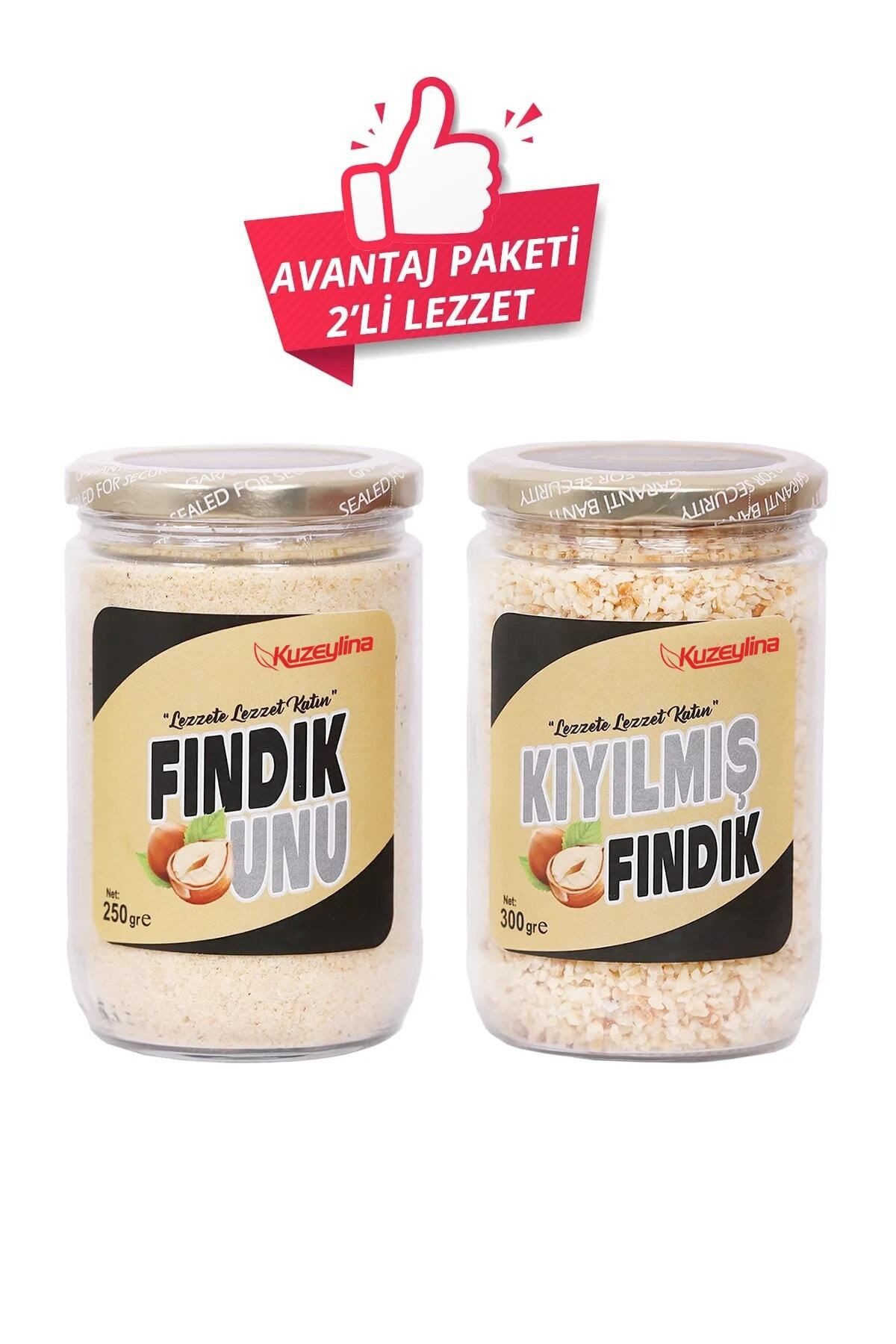 2'li Lezzet - Fındık Unu 250 g + Kıyılmış Fındık 300 g