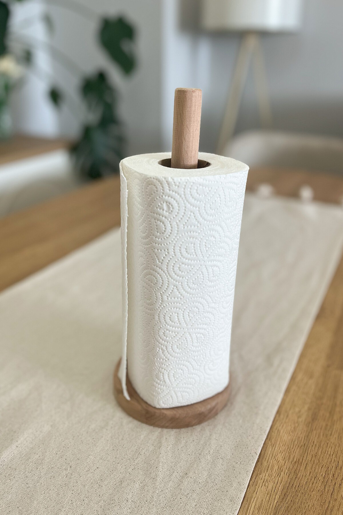 Ahşap Kağıt Havluluk – Kayın Ağacı Rulo Havluluk (28 cm)