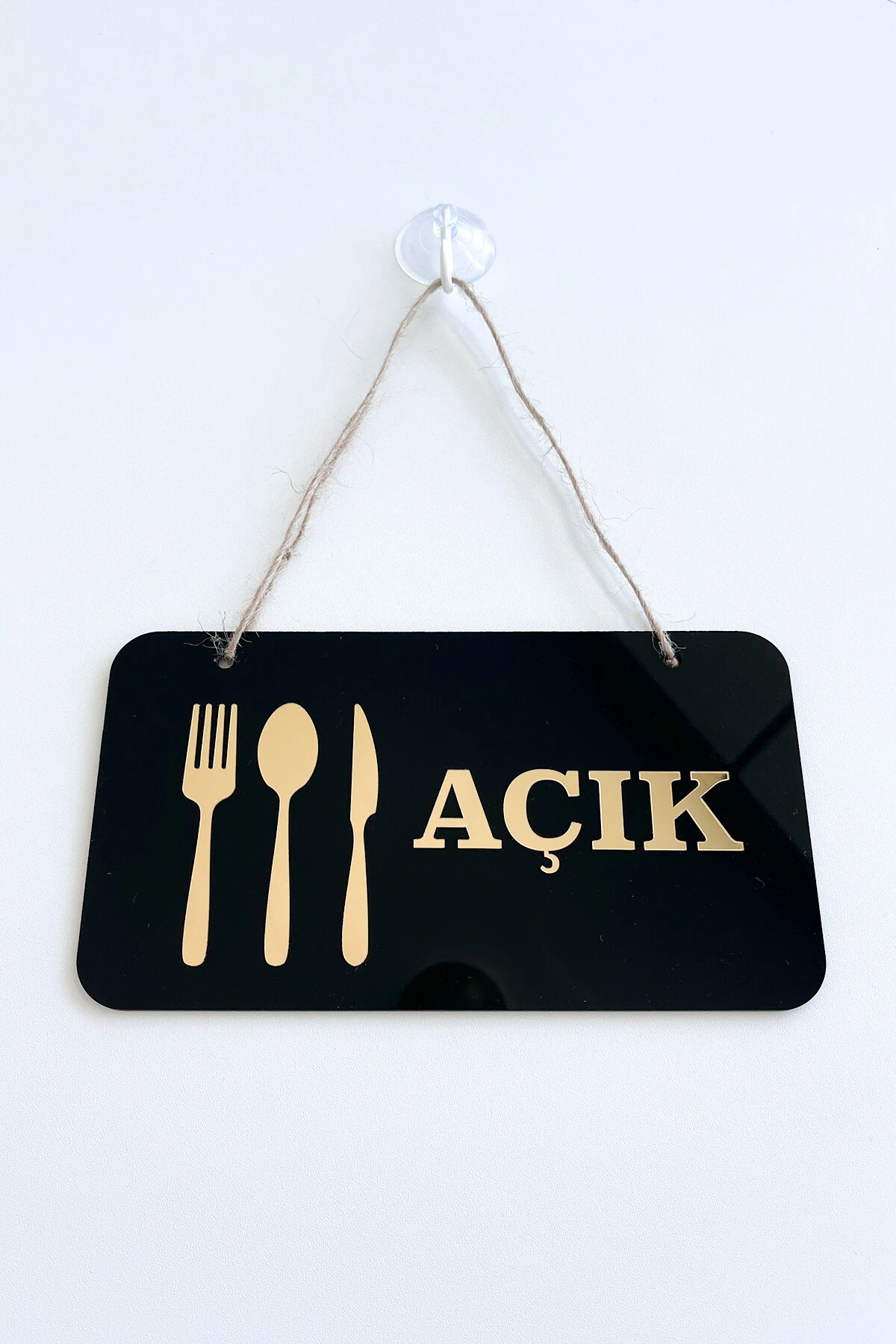 Restoranlar ve Lokantalar İçin Açık / Kapalı Kapı Tabelası