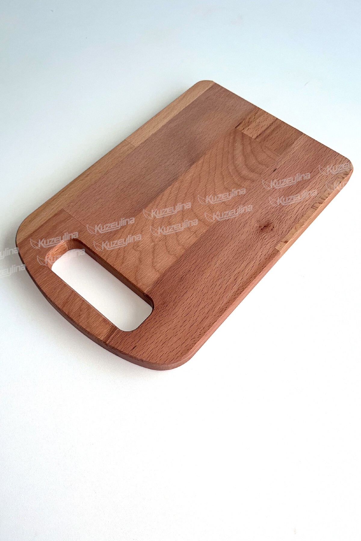 Doğal Ahşap Kesme Tahtası ve Sunumluk | 30x20 cm | Kayın Ağacı 