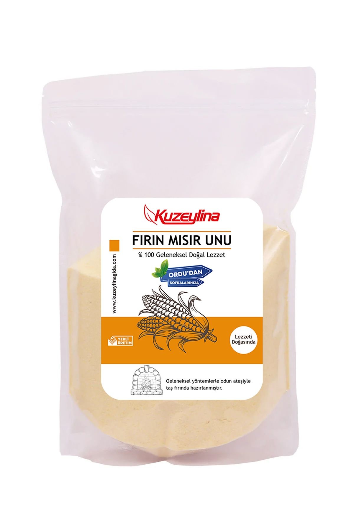 Fırınlanmış(KAVRULMUŞ) Mısır Unu 1 Kg