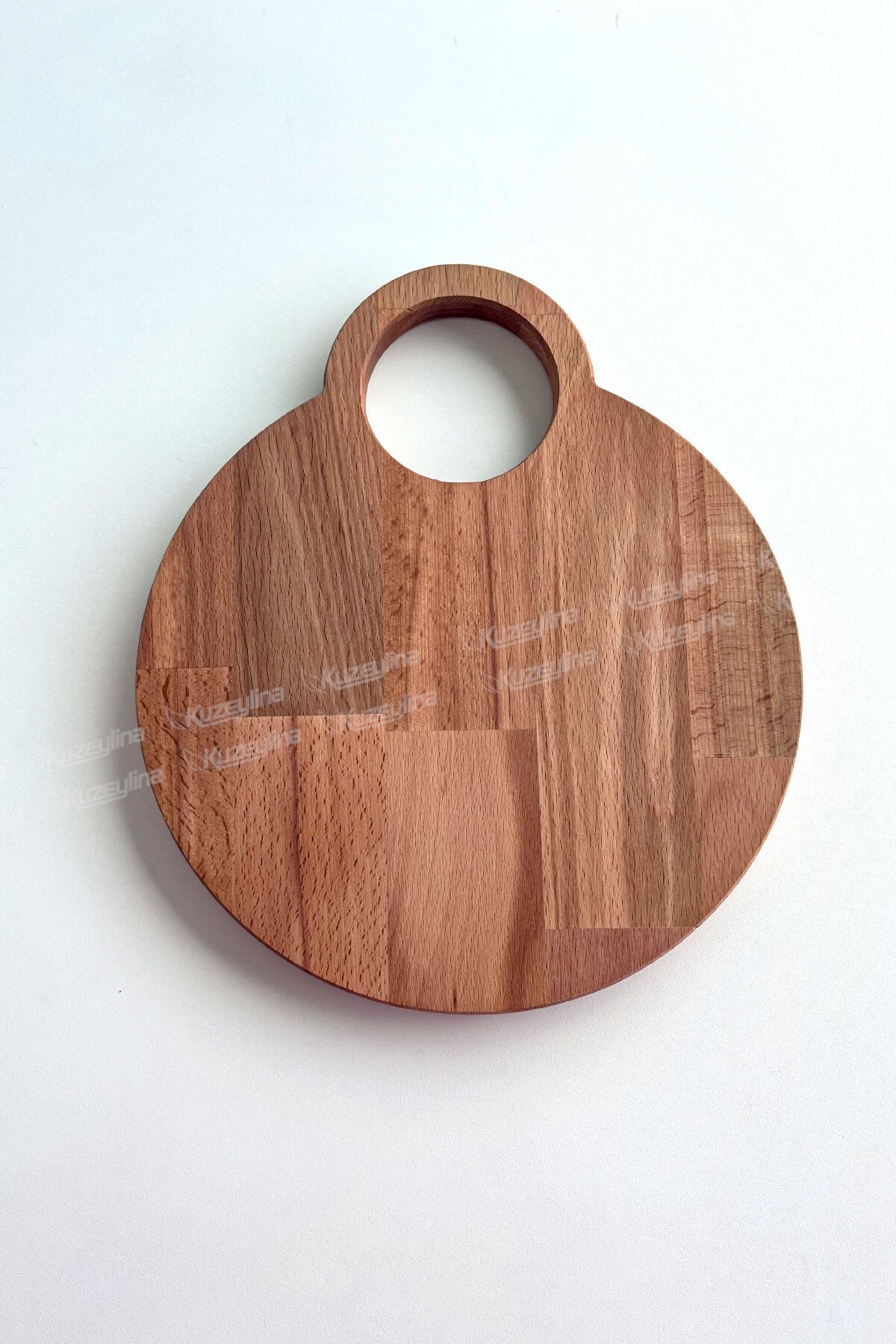 Ahşap Kesme Tahtası – Sunumluk Doğal Kayın Ağacı 30x26 cm