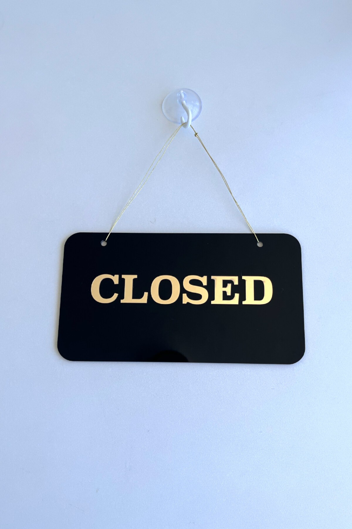 Open / Closed Kapı Tabelası – Tüm İşletmeler için Şık ve Sade Tasarım