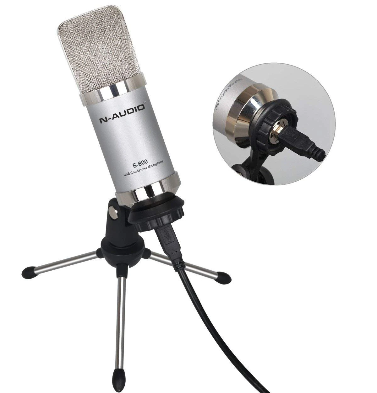 S-600 Usb Condenser Mikrofon görünüm