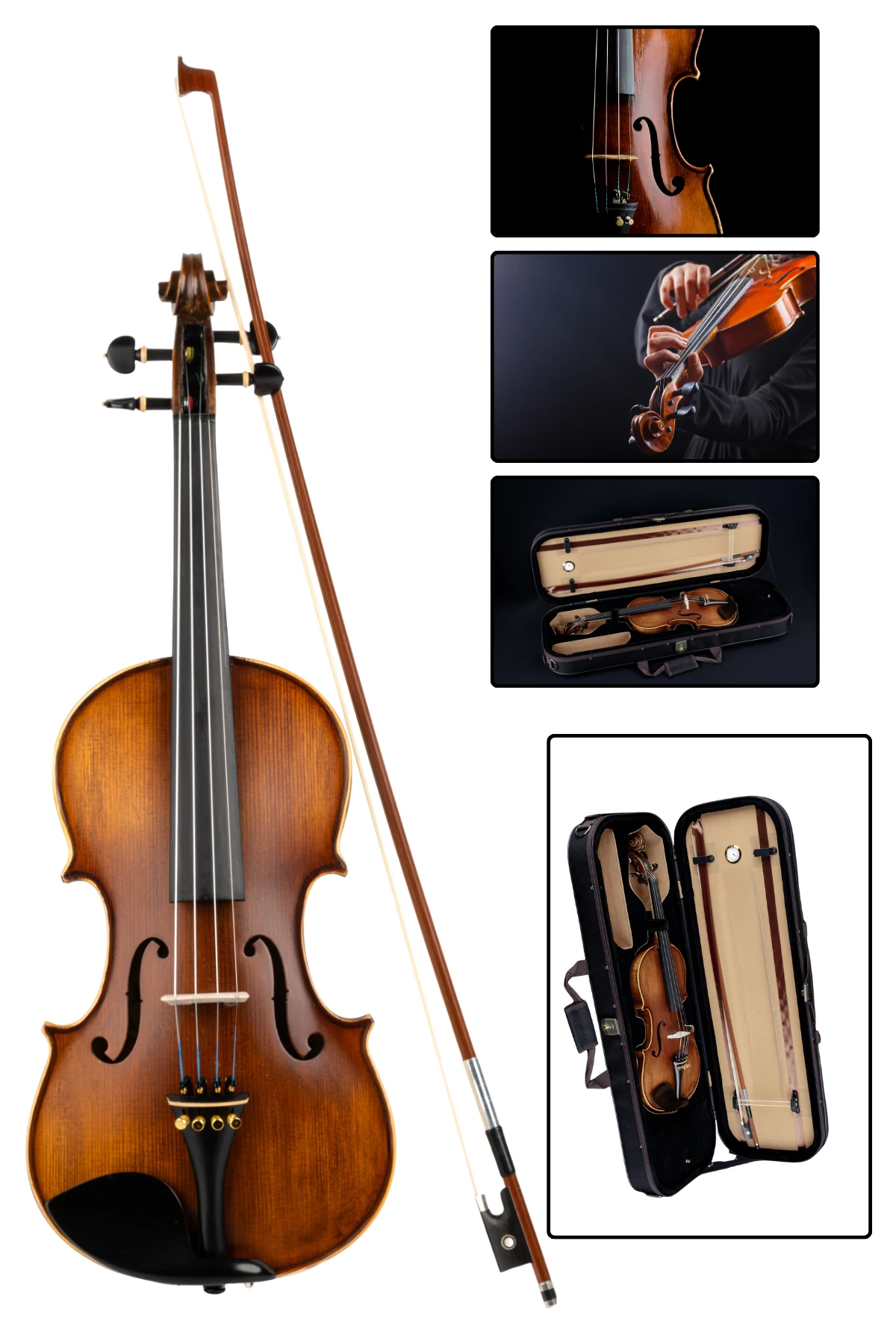 Müller Mv-544 Profesyonel El Yapımı Keman Aktaş Müzik