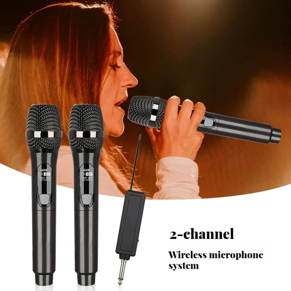 Wn-04 Kablosuz 2 El Mikrofonu Şarjlı