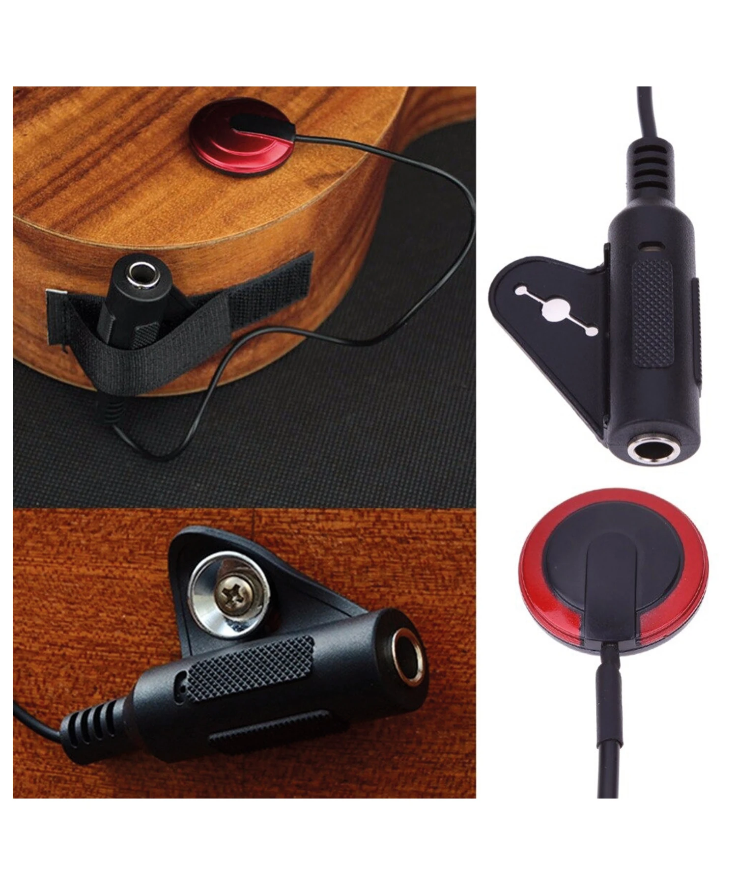 Pıckup Pg-2 Keman Gitar Saz Ud Yapıştırma Manyetik St20