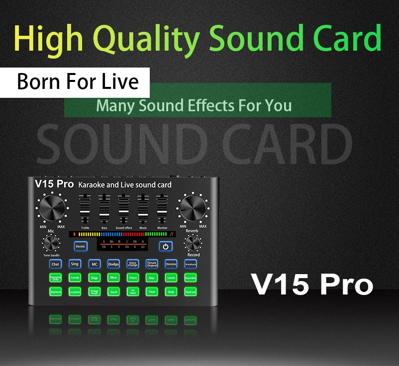 Oxid V15 Pro Podcast Youtuber Ses Kartı detay
