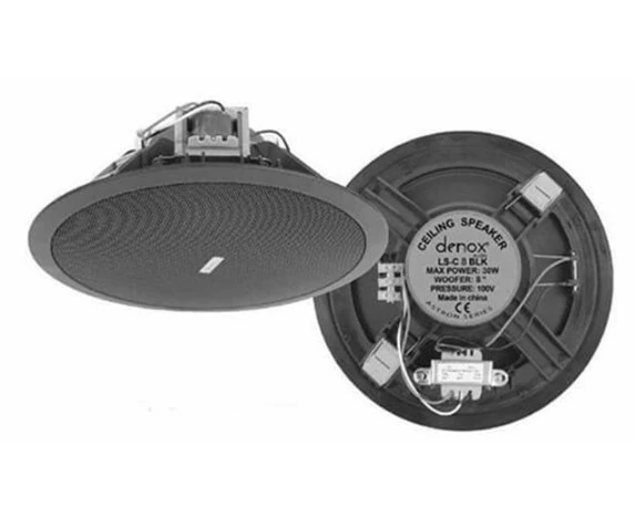 Denox Astron Serisi Hoparlör Ls-C 6 5 Black