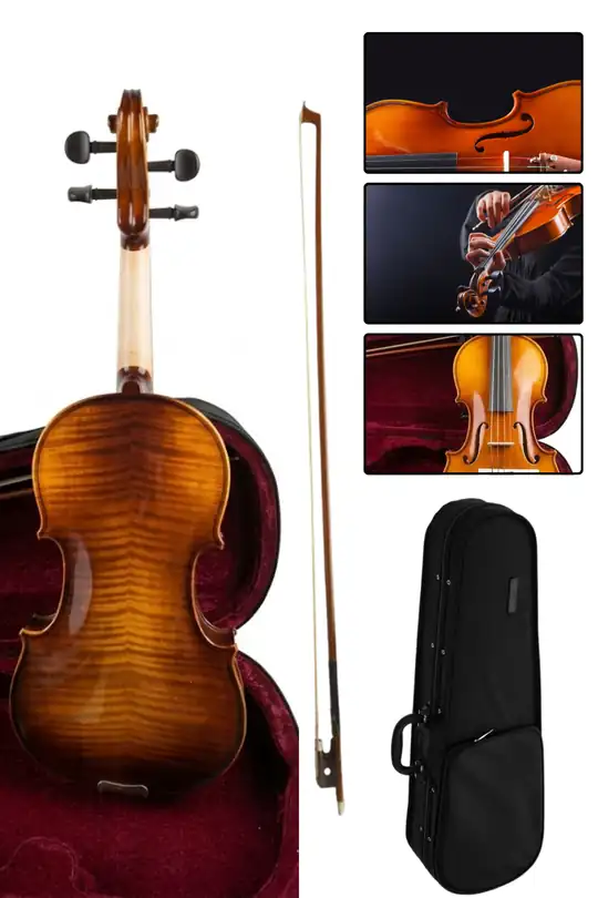 Müller MV-034PH 3/4 Öğrenci Keman Seti Hardwood Aksamlı Aktaş Müzik