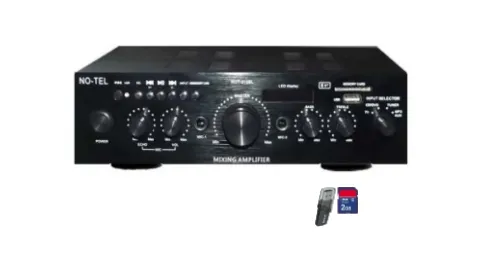 Notel NOT 215BL 2x50 Watt Bluetooth Özellikli Stereo Mini Amplifikatör