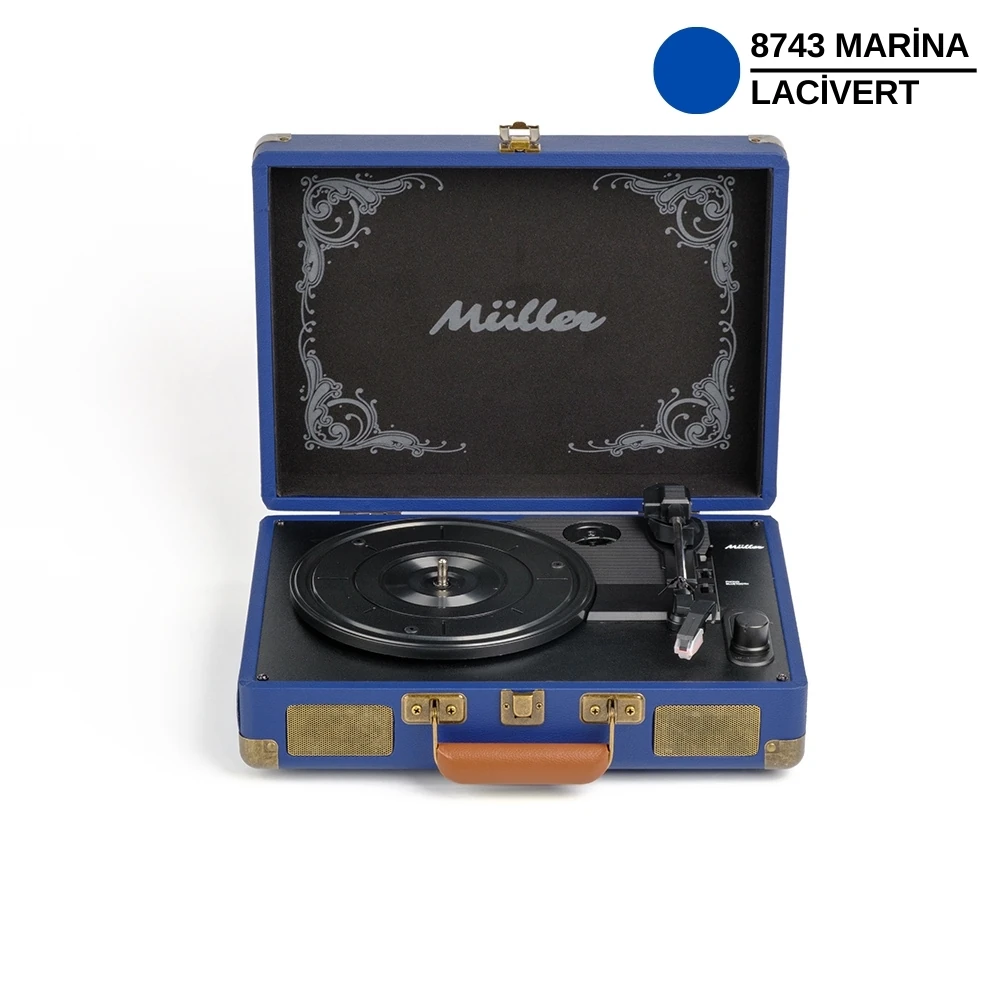 Müller Mr-350Bt Nostaljik Pikap Marina-Lacivert detay