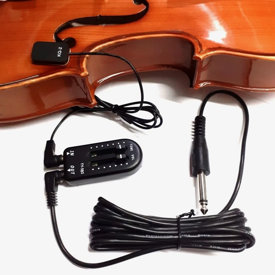 Violin Pickup KQ-2 Keman Gitar Saz Ud Manyetik görünüm
