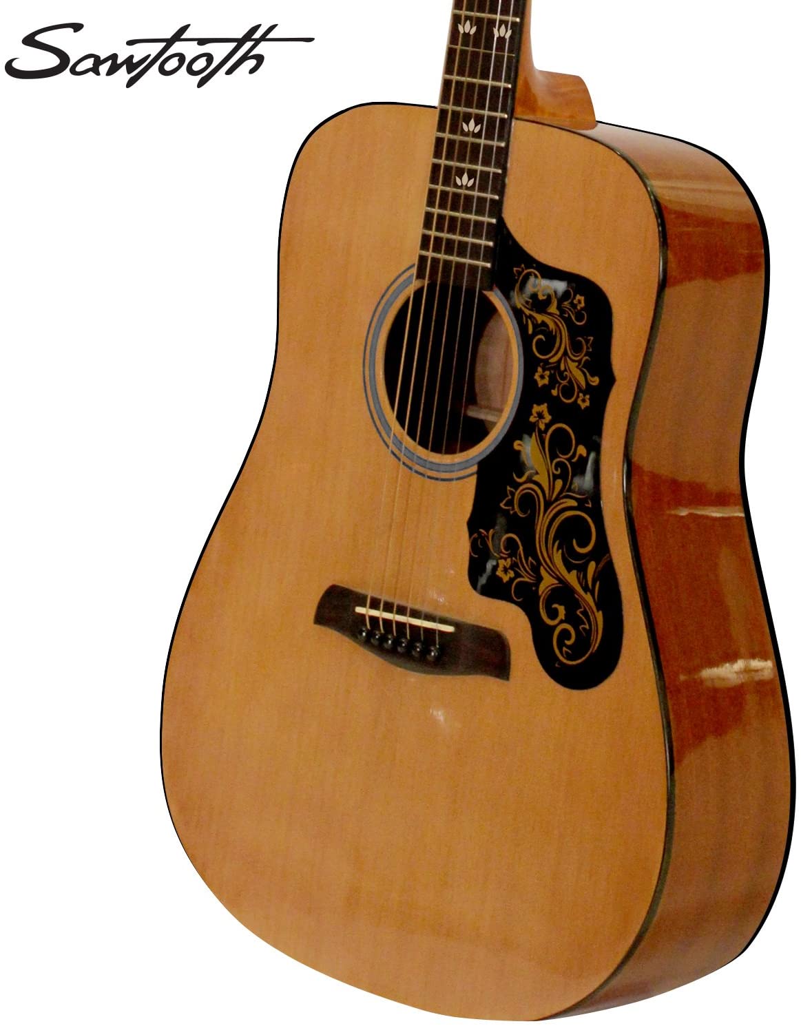 Sawtooth St-Adn-D Acoustic Guitar Spruce Top görünüm