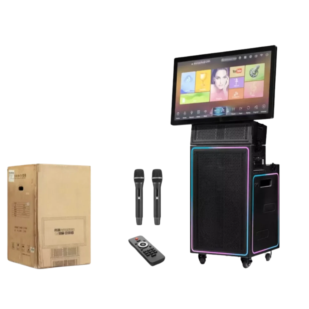 BX6 Ekranlı Şarjlı Karaoke Ses Sistemi 200W 12