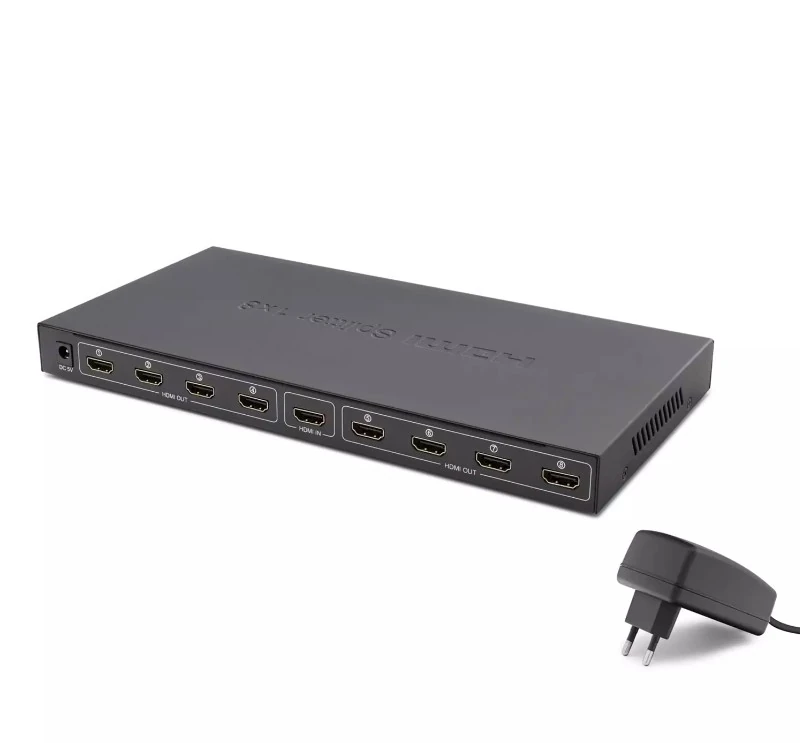 Splıtter Hdmi 1 4V 1080P 4K 1 Giriş 8 Çıkış