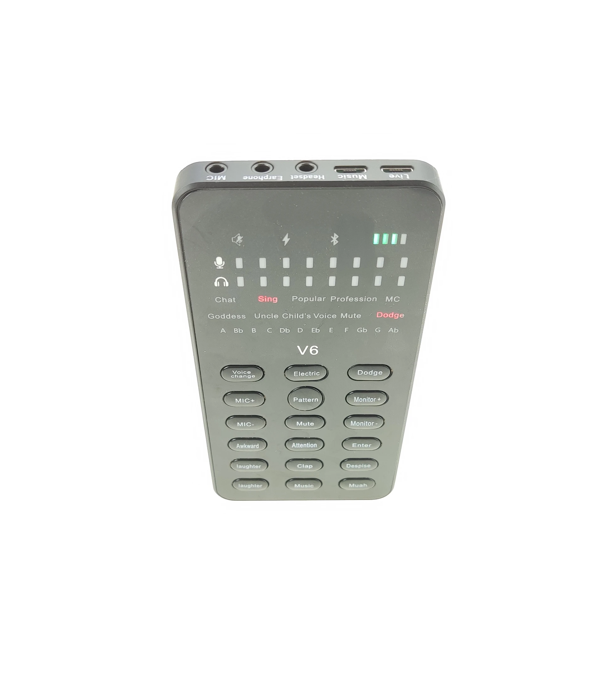 Oxid V6 Podcast Youtuber Ses Kartı detay