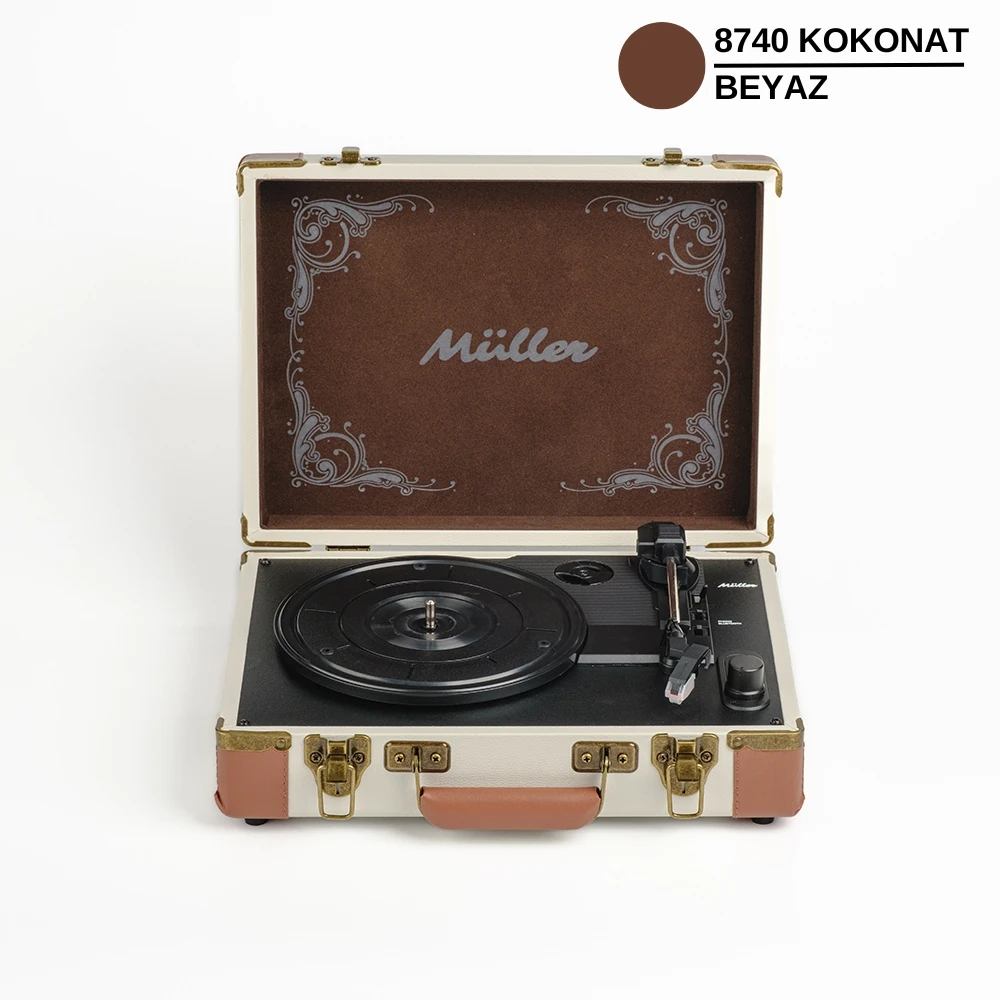 Müller Mr-350Bt Nostaljik Pikap Kokonat-Beyaz detay