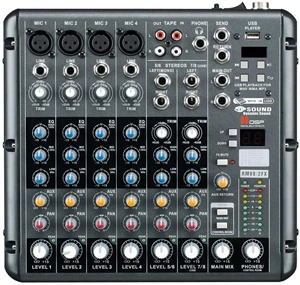 D-Sound Rmv8/2Fx Deck Mixer