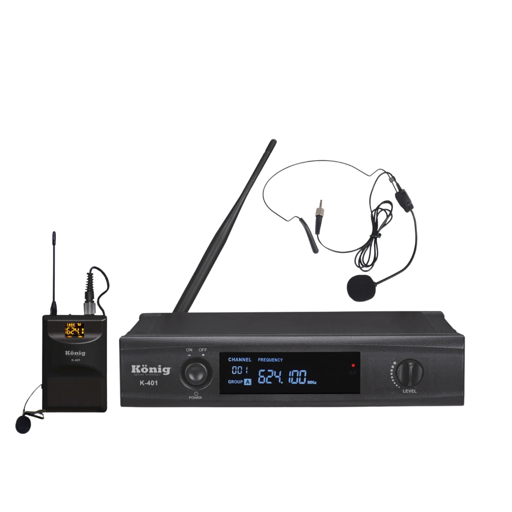 König K-401Y Uhf Yaka Telsiz Mikrofon