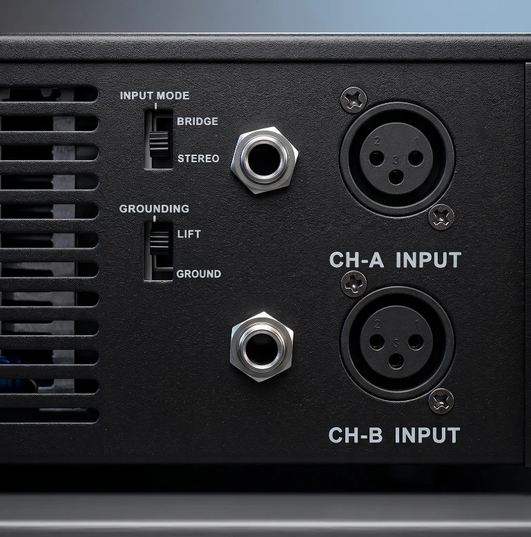 Bofmann TP-500S 2x250 Watt Profesyonel Stereo Amplifikatör Görünüm