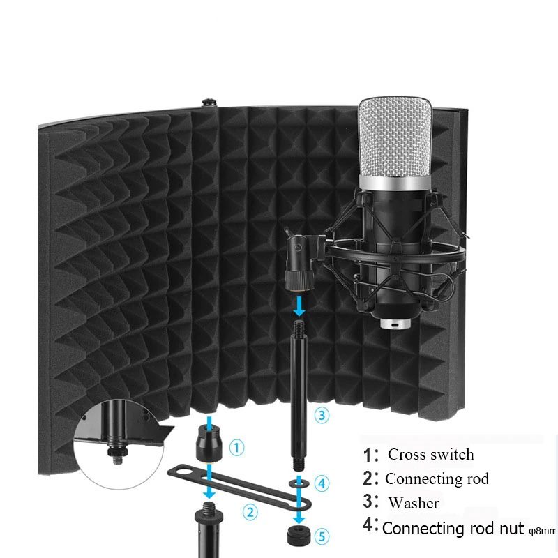 D-Voice Pf-42 SoundShield Akustik Mikrofon Paneli görünüm