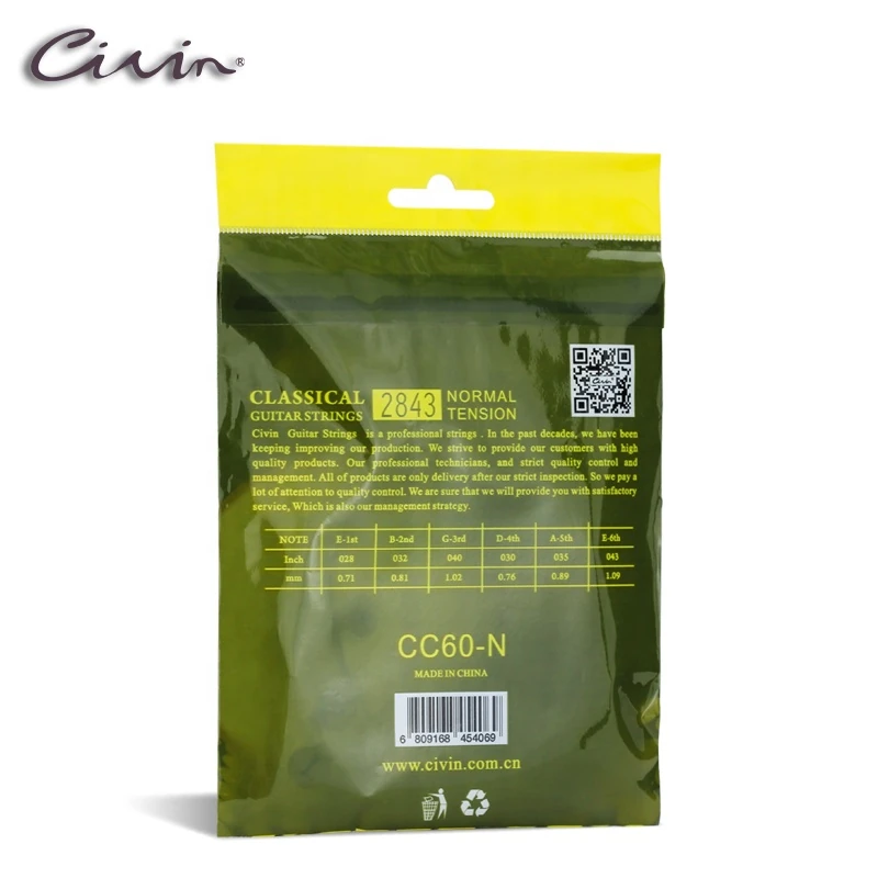 Civin Klasik Gitar Teli Cc60-N 2843 detay