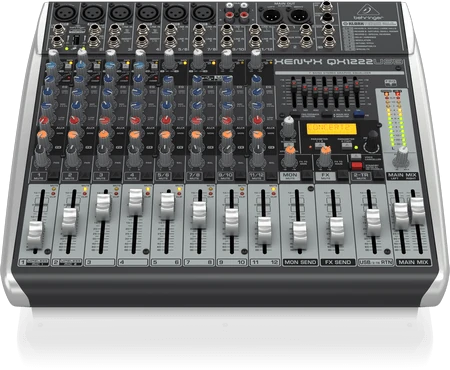 Behringer Xenyx QX1222USB 16 Kanal Efektli Mikser detay
