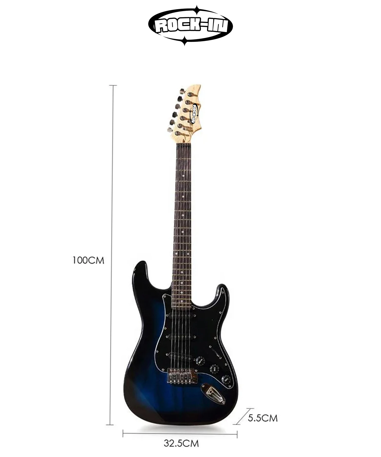 Rockin St-202 Bls Elektro Gitar Hss