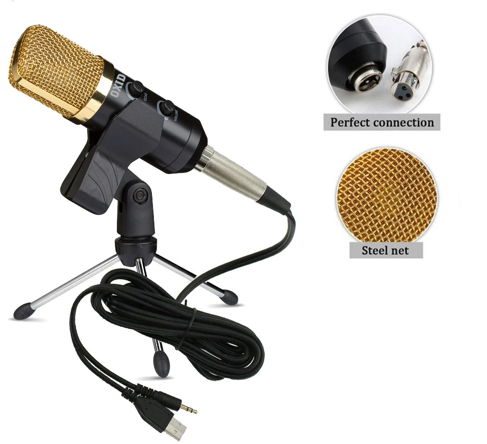 Oxid Bm-700 Echo 35Mm Jack Condenser Mikrofon