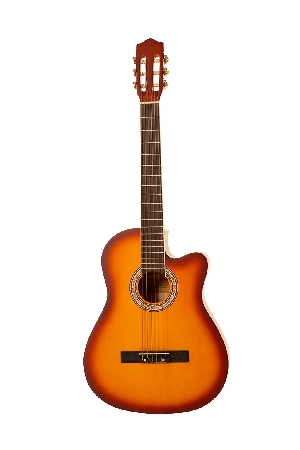 Carissa CG-155C SB Sunburst Klasik Gitar Tam Boy Aktaş Müzik
