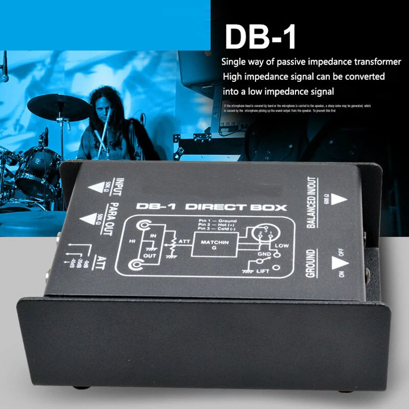 D-Sound Di-Box Db-01Pasif detay
